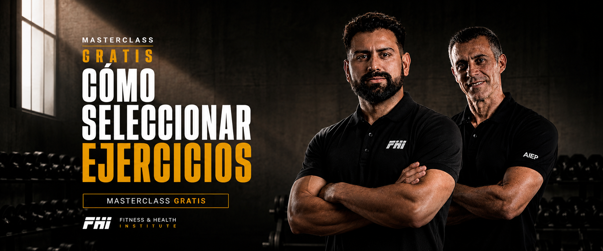 Masterclass de cómo seleccionar los ejercicios, con Jorge Rodríguez y Emilio Calvillo